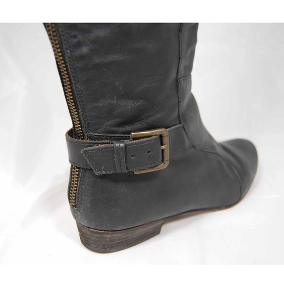 Joie Over the Knee Leather Riding Boots - Picture 5 of 6